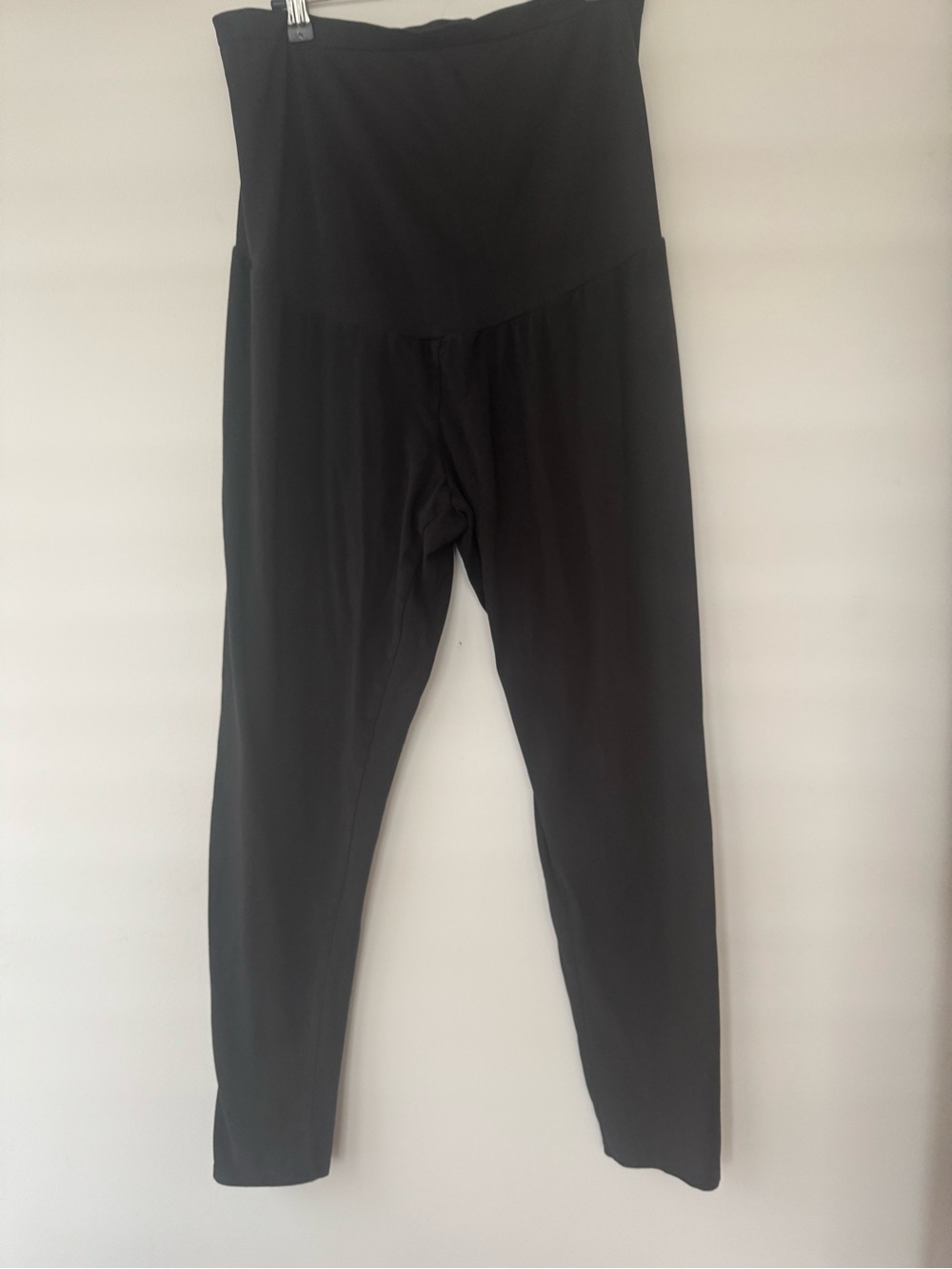 Destination Maternity Plain Black Leggings Pregnancy XL